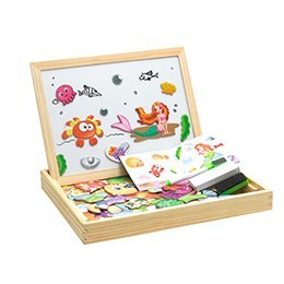 Wooden Magnetic Puzzle Toys For Kids