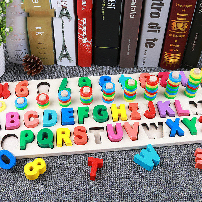 Children 3D Alphabet Number Puzzle Educational Toy