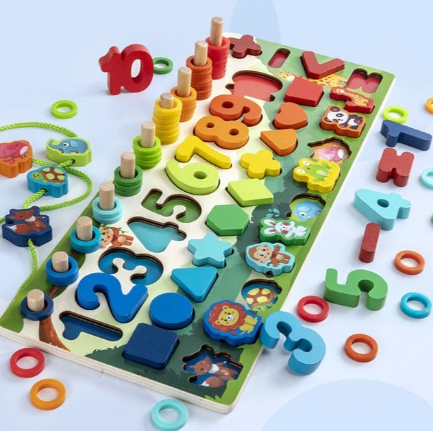 Children 3D Alphabet Number Puzzle Educational Toy