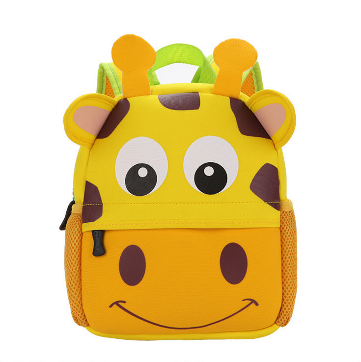 3D Cartoon Diving Material Children's School Bag