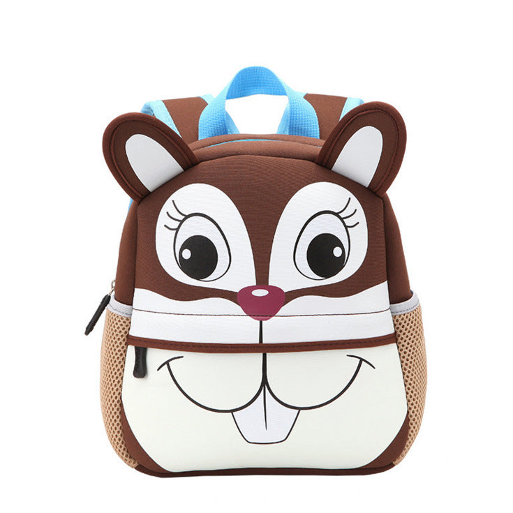 3D Cartoon Diving Material Children's School Bag