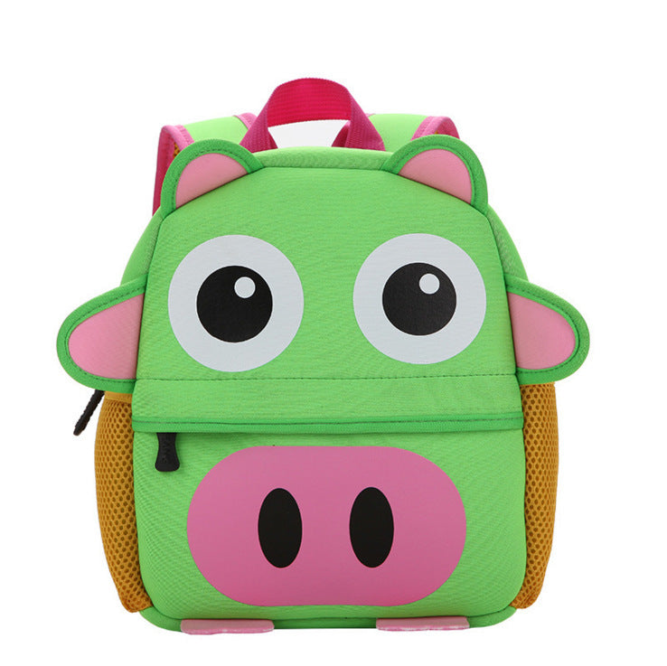 3D Cartoon Diving Material Children's School Bag