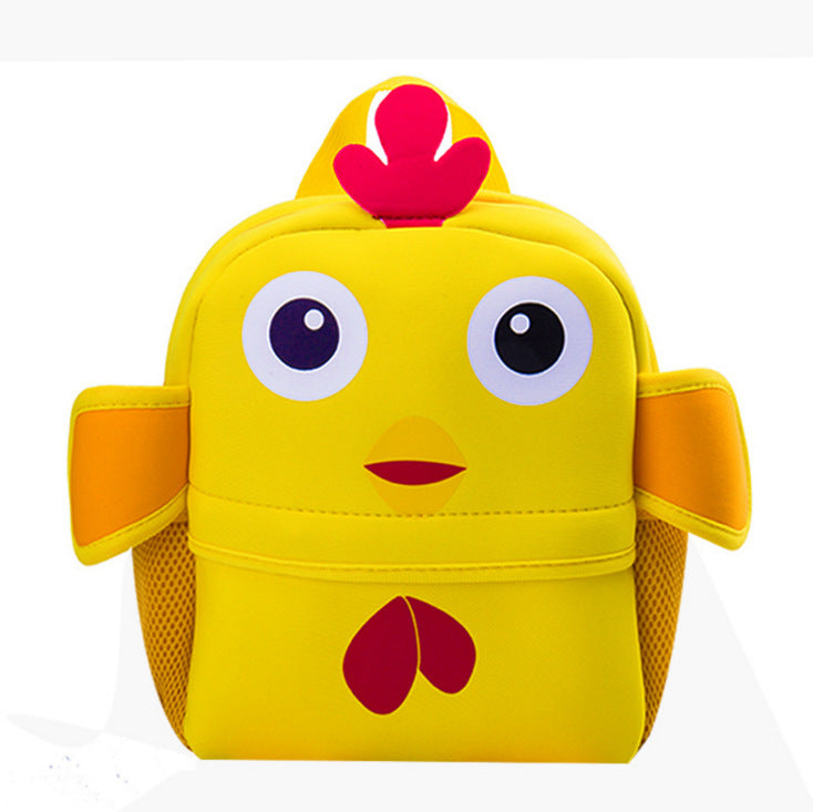 3D Cartoon Diving Material Children's School Bag