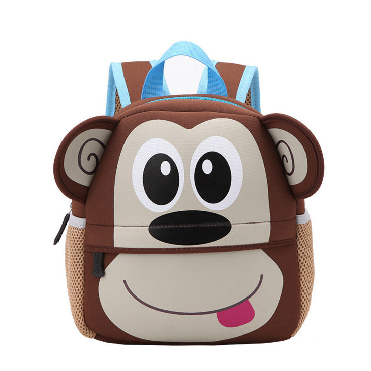 3D Cartoon Diving Material Children's School Bag