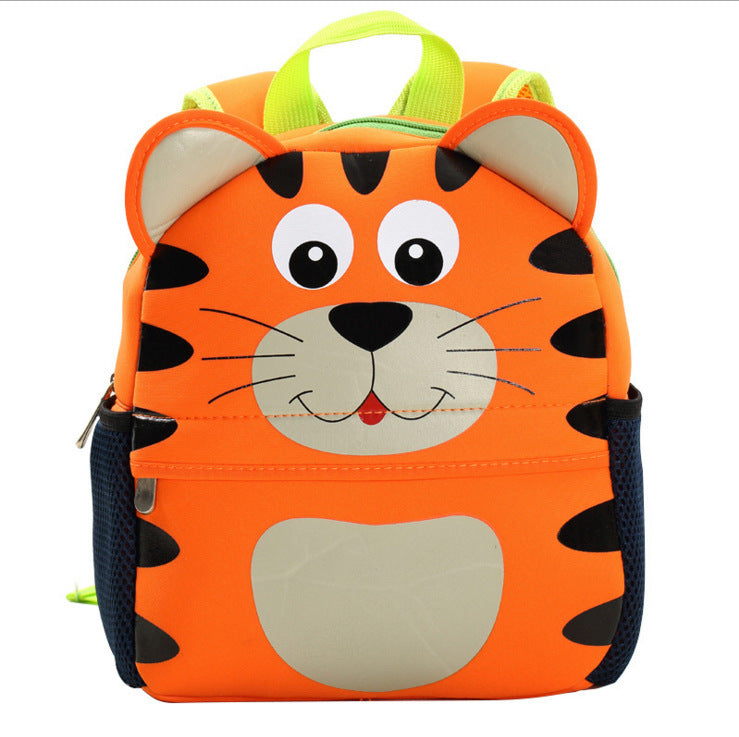 3D Cartoon Diving Material Children's School Bag