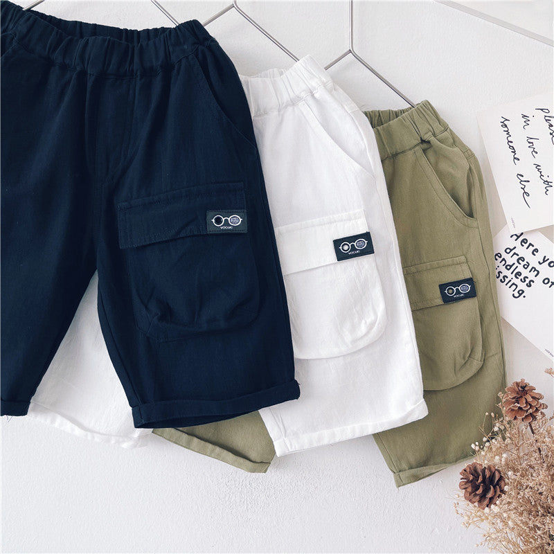 Boys Summer Casual Shorts Five-point Pants