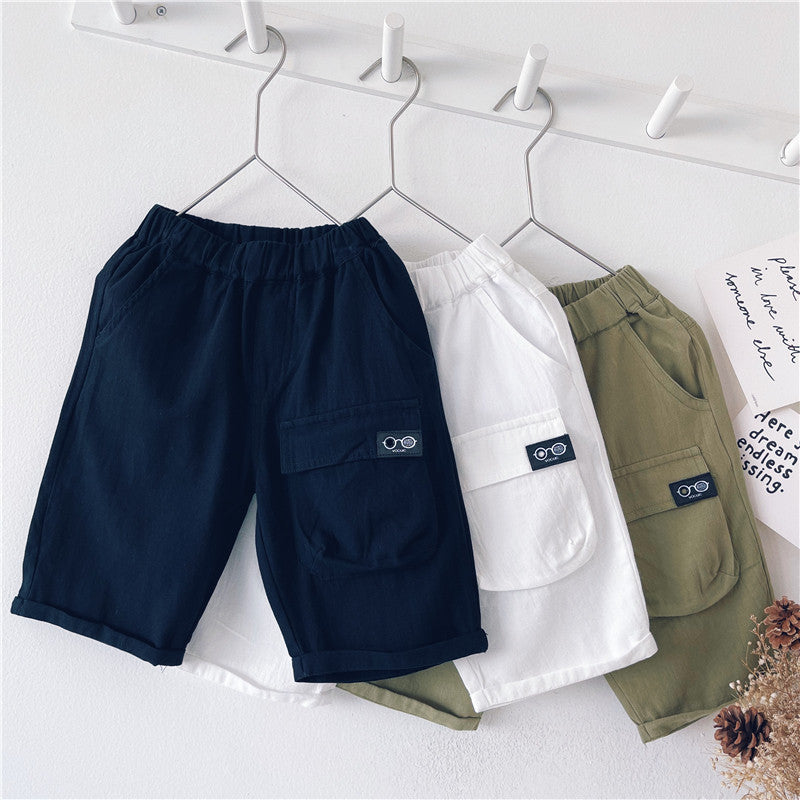 Boys Summer Casual Shorts Five-point Pants