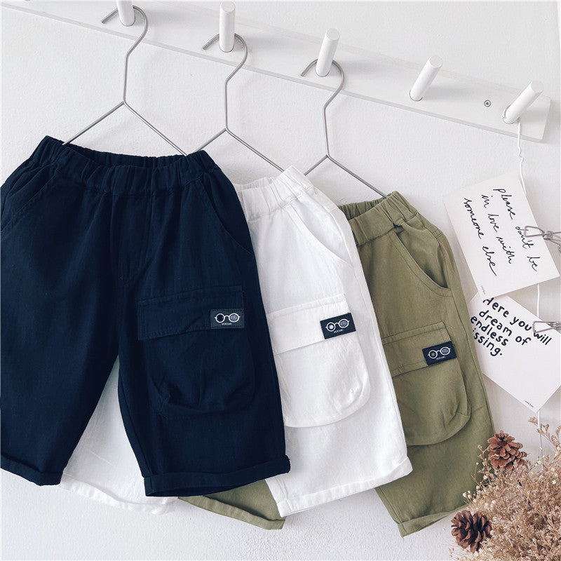 Boys Summer Casual Shorts Five-point Pants