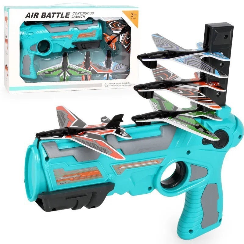 Boy Toys Hand Throwing Spin Glider Model Launcher