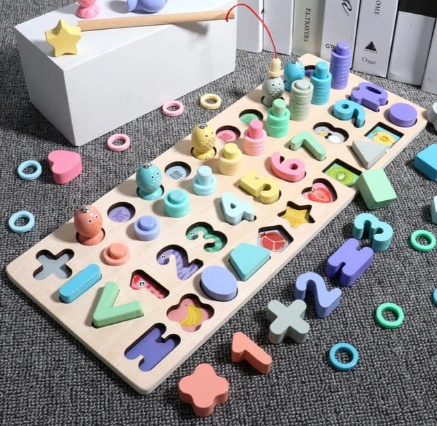 Children 3D Alphabet Number Puzzle Educational Toy