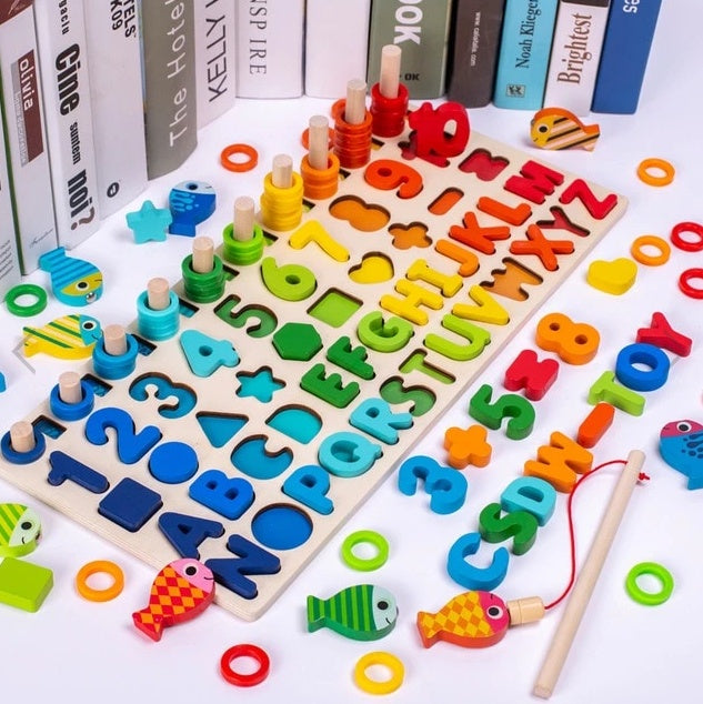 Children 3D Alphabet Number Puzzle Educational Toy