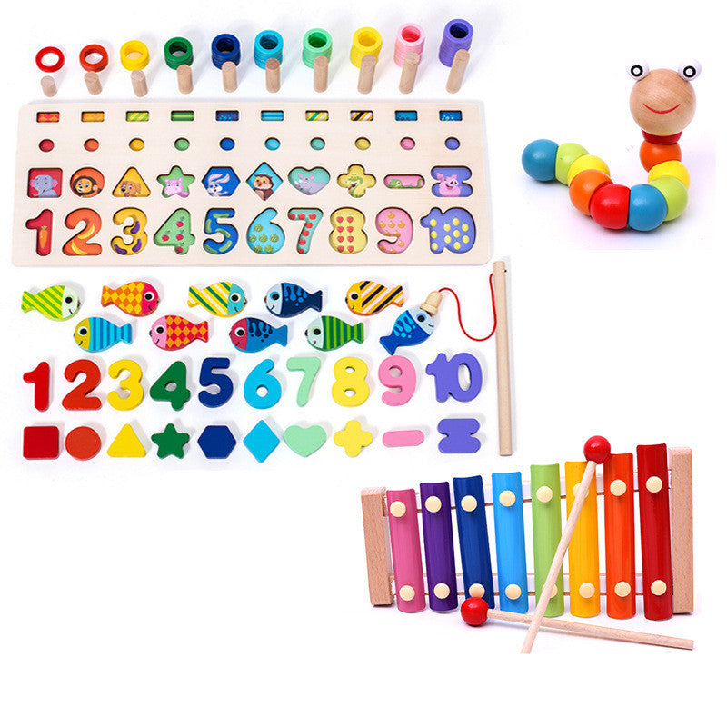 Children 3D Alphabet Number Puzzle Educational Toy