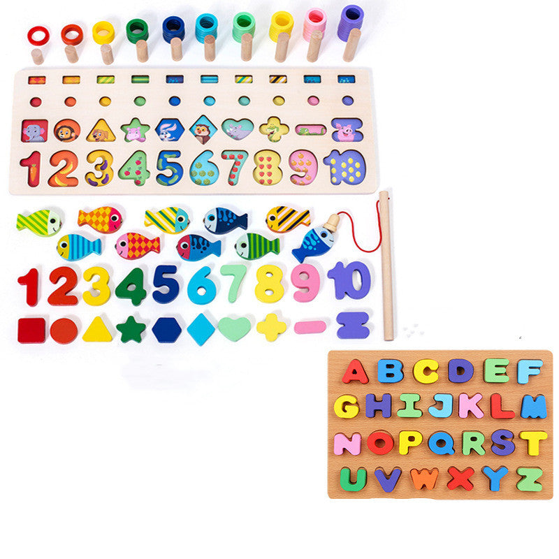 Children 3D Alphabet Number Puzzle Educational Toy