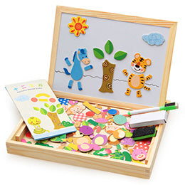 Wooden Magnetic Puzzle Toys For Kids