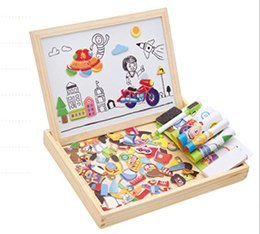 Wooden Magnetic Puzzle Toys For Kids